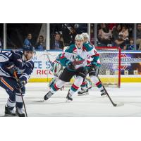 Kelowna Rockets defenceman Kaedan Korczak