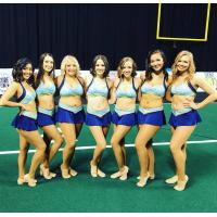 Cedar Rapids River Kings cheer team