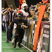 Dezmon Epps of the Arizona Rattlers vs. the Sioux Falls Storm