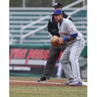 Syracuse Mets first baseman Travis Taijeron homered twice on Saturday afternoon