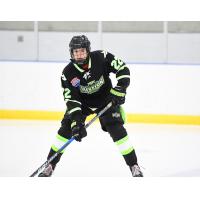 Forward Davis Burnside with the Chicago Mission youth program
