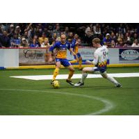 Landon Donovan of the San Diego Sockers vs. the Tacoma Stars