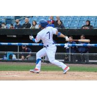 Gregor Blanco had two hits and scored two runs for the Syracuse Mets on Sunday afternoon