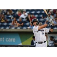 Pensacola Blue Wahoos third baseman Brian Schales