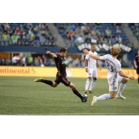 Nico Lodeiro of Seattle Sounders FC recorded his league-leading sixth assist in Wednesday's 2-2 draw with San Jose