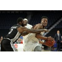 Halifax Hurricanes drive against the Moncton Magic