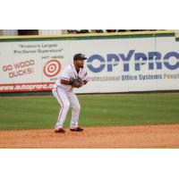 Yonny Hernandez of the Down East Wood Ducks