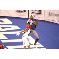 Baltimore Brigade catch a touchdown against the Washington Valor