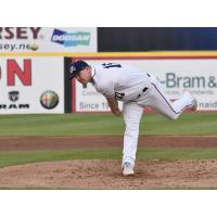 Somerset Patriots pitcher Logan Darnell