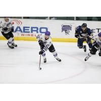 Tri-City Storm center Filip Forsmark vs. the Sioux Falls Stampede