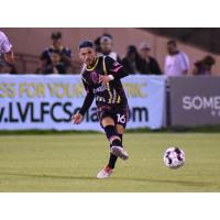 Las Vegas Lights FC midfielder Lucas Scaglia