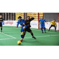 Adriano Dos Santos of the Baltimore Blast (right)
