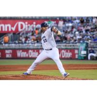 Pensacola Blue Wahoos pitcher Brusdar Graterol