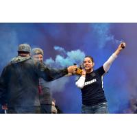 Memphis 901 FC Fans bring the smoke