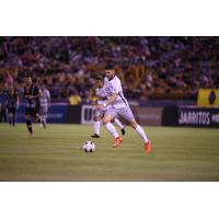 Sacramento Republic FC with possession against Las Vegas Lights FC