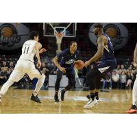Halifax Hurricanes forward Mike Poole vs. the Moncton Magic
