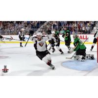 Vancouver Giants react after a goal in Game 5 of the Rogers WHL Championship Series