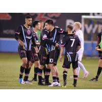 Las Vegas Lights FC exchange congratulations