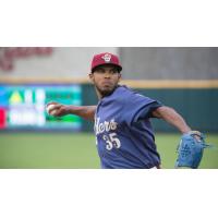 Frisco RoughRiders pitcher Esmerling Vasquez