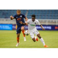 Memphis 901 FC forward Lagos Kunga vs. the Swope Park Rangers