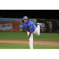 Myrtle Beach Pelicans pitcher Ryan Kellogg
