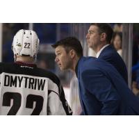 Vancouver Giants head coach Michael Dyck