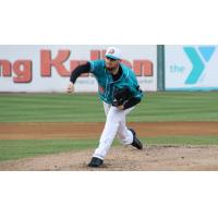 Long Island Ducks pitcher Alec Asher