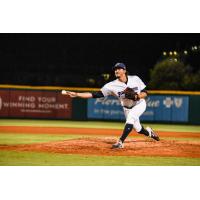 Pensacola Blue Wahoos pitcher Tom Hackimer