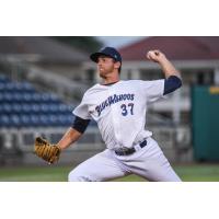 Pensacola Blue Wahoos pitcher Bryan Sammons