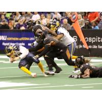 The Arizona Rattlers defense smothers the Cedar Rapids Titans