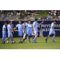 El Paso Locomotive FC exchange congratulations