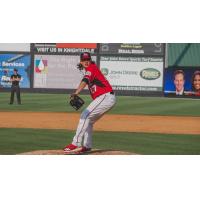 Carolina Mudcats pitcher Dylan File