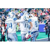 Baltimore Brigade celebrate a touchdown