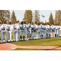 St. Cloud Rox during the National Anthem