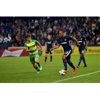 Memphis 901 FC midfielder Leston Paul