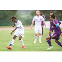 Forward Madison FC midfielder Ally Hamis Ng'Anzi vs. Orlando City B