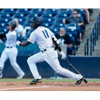 Estevan Florial of the Tampa Tarpons