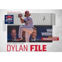 Carolina Mudcats pitcher Dylan File