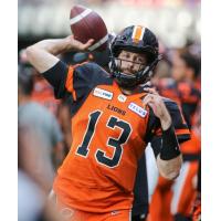 BC Lions quarterback Mike Reilly
