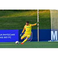 Memphis 901 FC goalkeeper Scott Levene