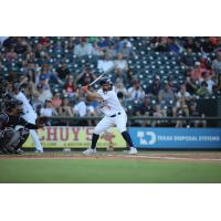 2B Jose Altuve at bat for the Round Rock Express