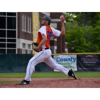 Albany Dutchmen pitcher Blake Bales