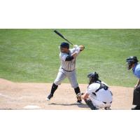 Ramon Cabrera of the Long Island Ducks at the plate