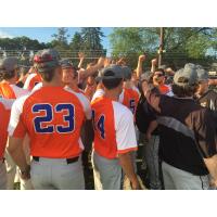 Albany Dutchmen celebrate a win