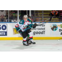 Kelowna Rockets left wing Nolan Foote