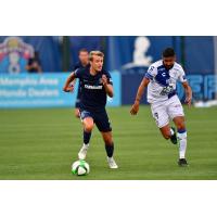 Memphis 901 FC against C.F. Pachuca at AutoZone Park