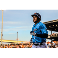 George Springer with the Corpus Christi Hooks