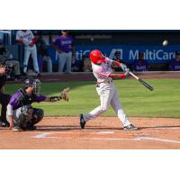 Spokane Indians at the plate
