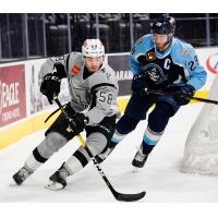 San Antonio Rampage forward Nolan Stevens vs. the Milwaukee Admirals