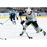 San Antonio Rampage forward Jordan Nolan vs. the Milwaukee Admirals